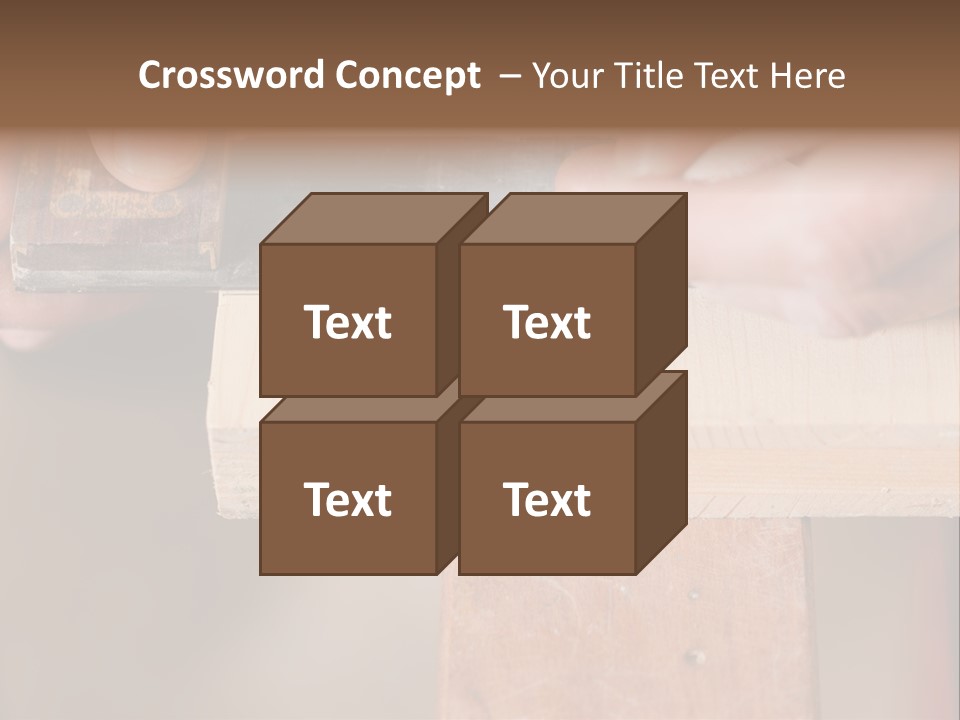 Carpentry Craftsperson Work PowerPoint Template