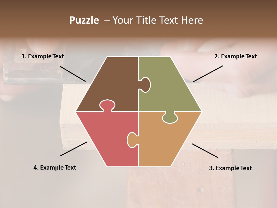 Carpentry Craftsperson Work PowerPoint Template