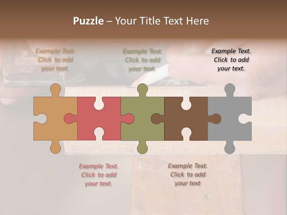 Carpentry Craftsperson Work PowerPoint Template