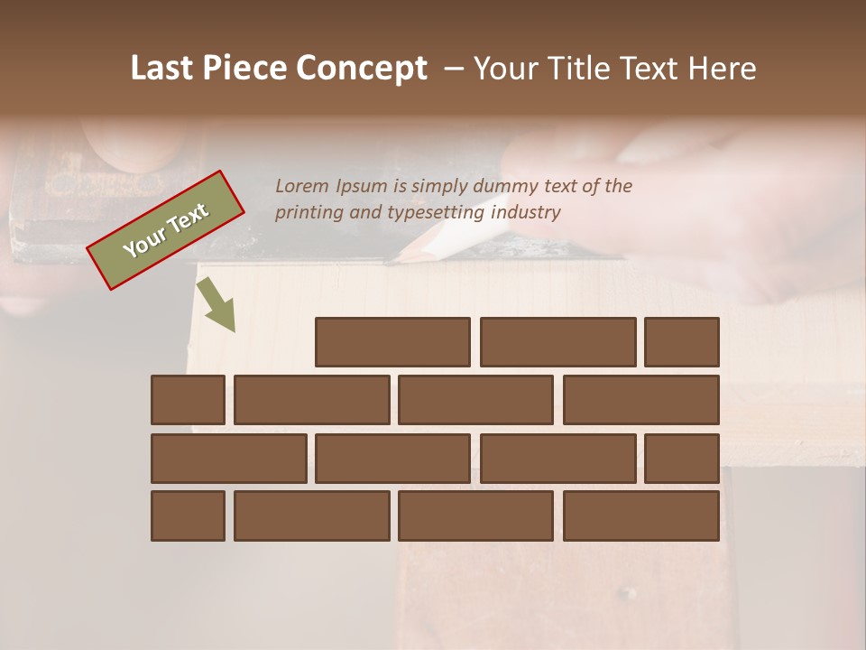 Carpentry Craftsperson Work PowerPoint Template