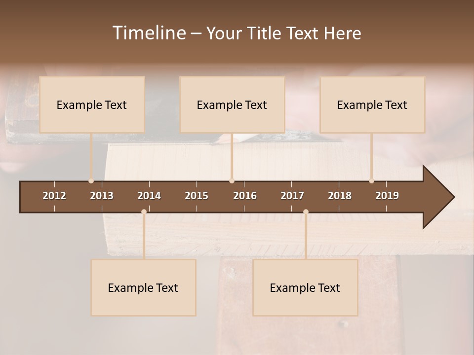 Carpentry Craftsperson Work PowerPoint Template