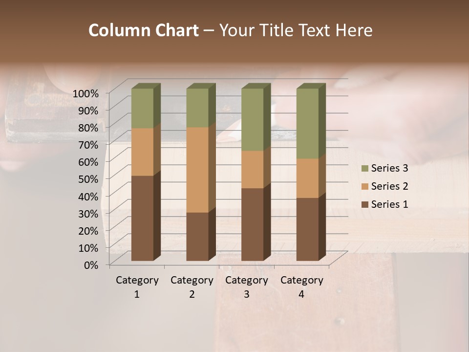 Carpentry Craftsperson Work PowerPoint Template