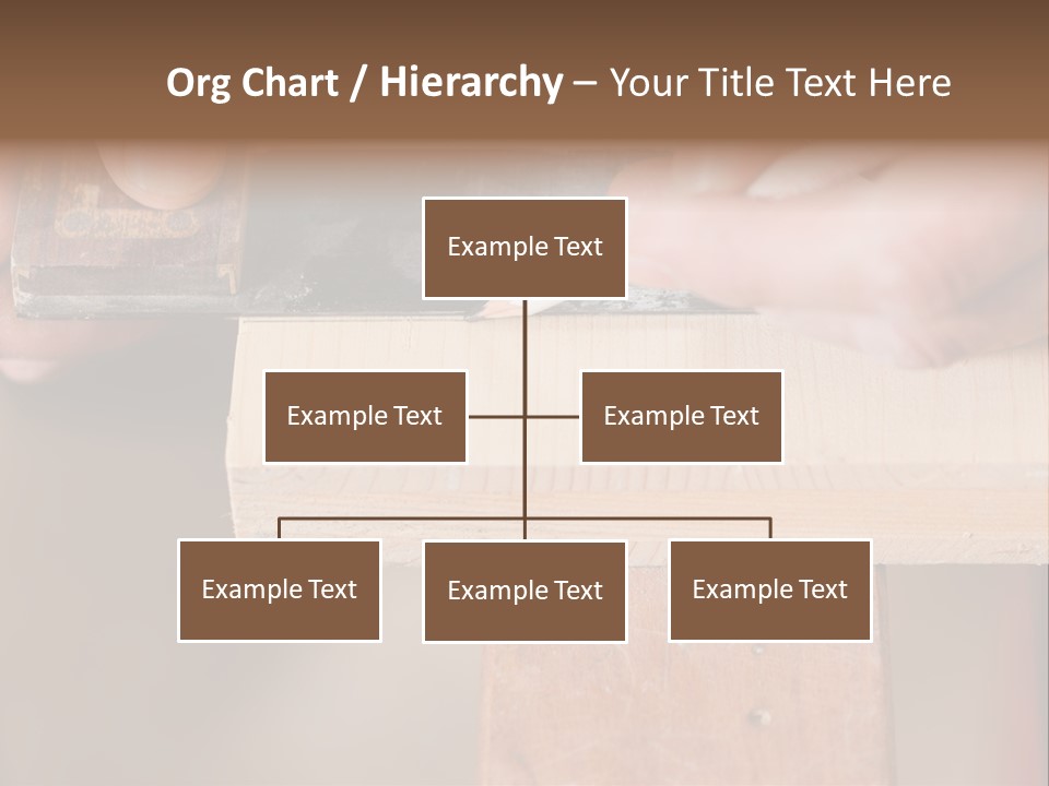 Carpentry Craftsperson Work PowerPoint Template