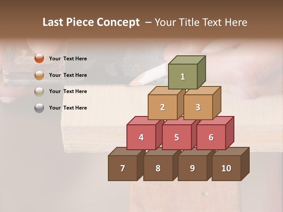 Carpentry Craftsperson Work PowerPoint Template