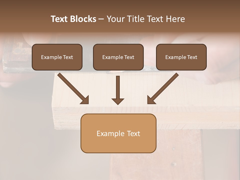 Carpentry Craftsperson Work PowerPoint Template