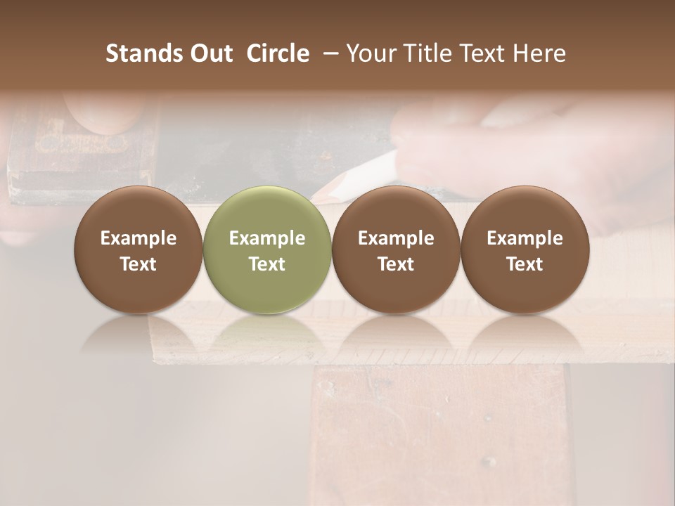 Carpentry Craftsperson Work PowerPoint Template