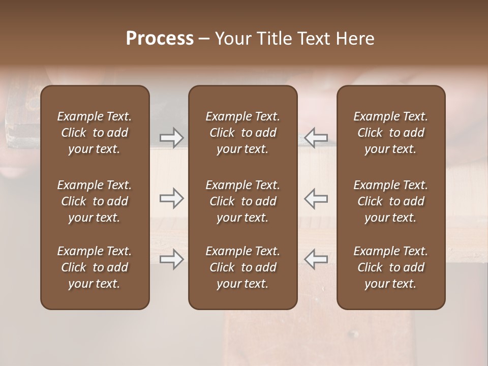 Carpentry Craftsperson Work PowerPoint Template