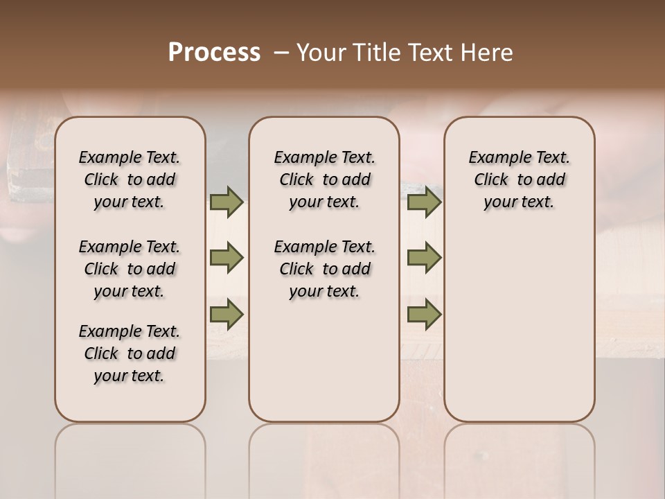 Carpentry Craftsperson Work PowerPoint Template