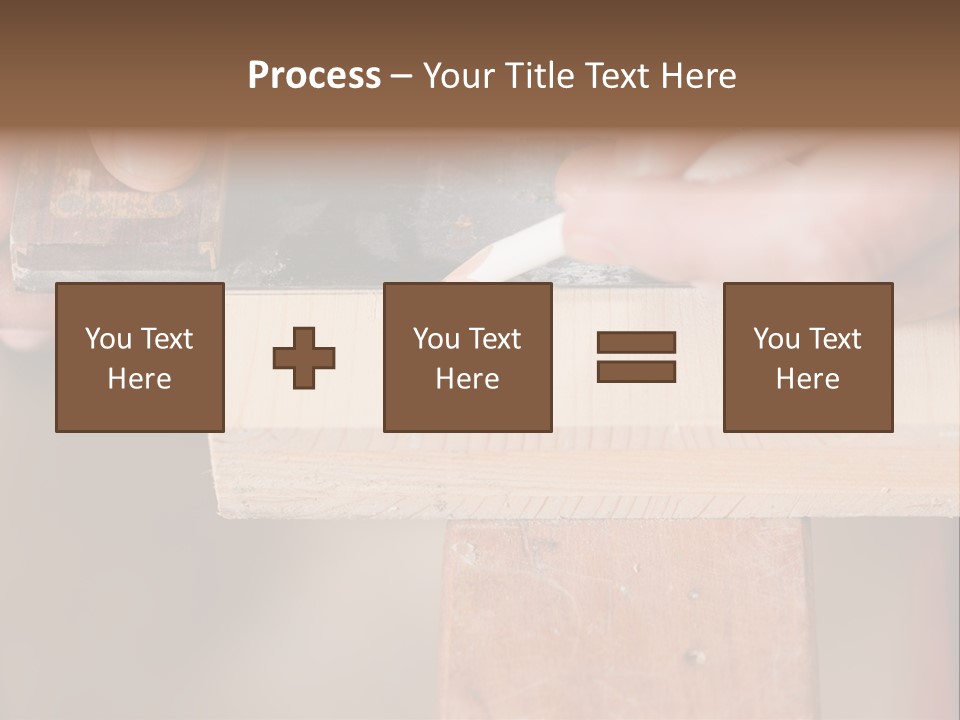 Carpentry Craftsperson Work PowerPoint Template