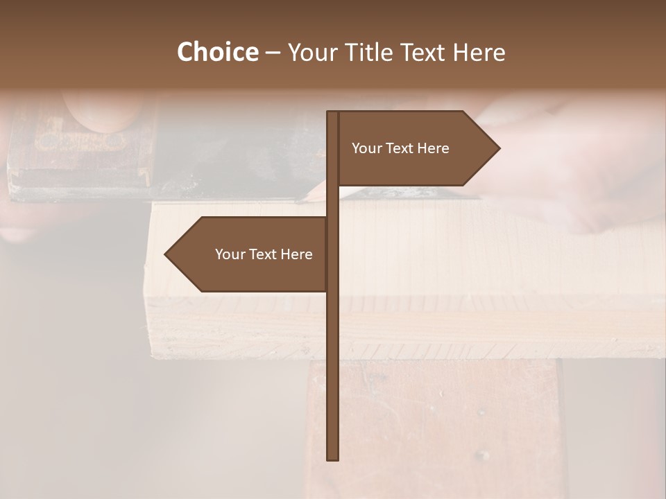 Carpentry Craftsperson Work PowerPoint Template