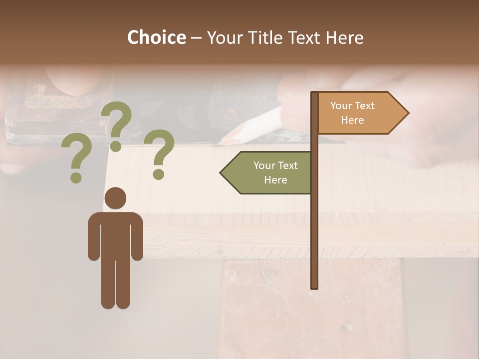 Carpentry Craftsperson Work PowerPoint Template