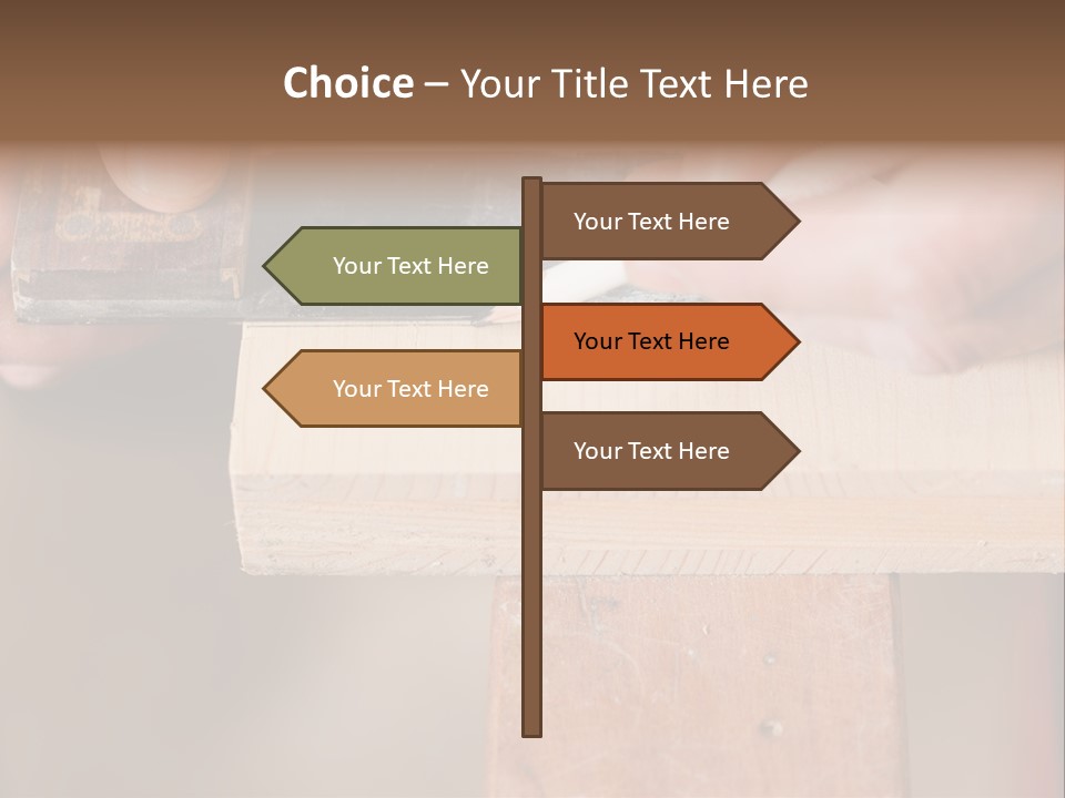 Carpentry Craftsperson Work PowerPoint Template