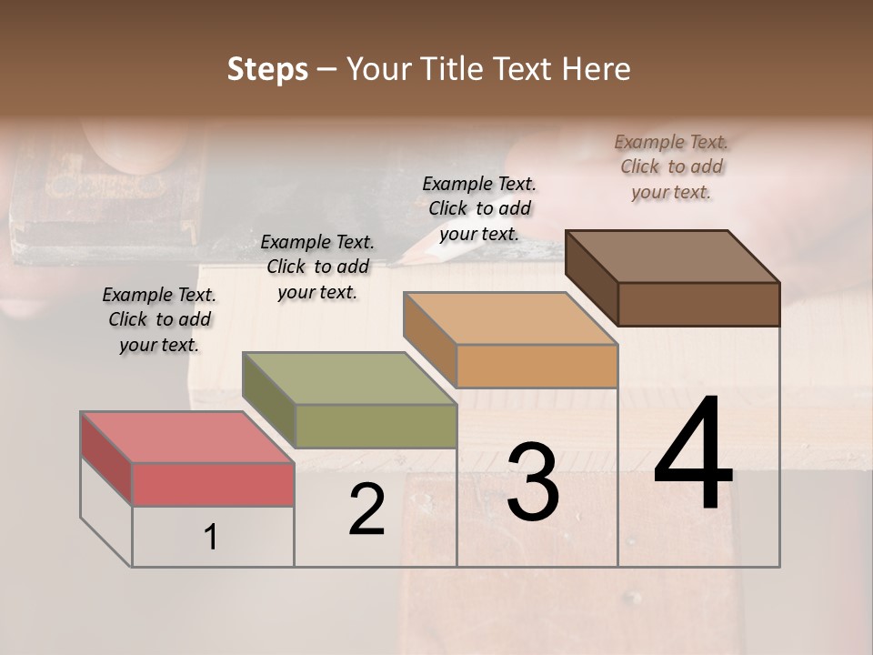 Carpentry Craftsperson Work PowerPoint Template