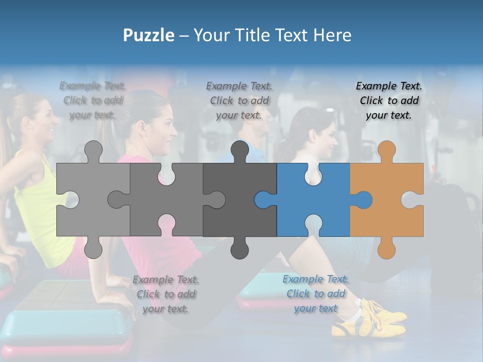 Smile Training Workout PowerPoint Template