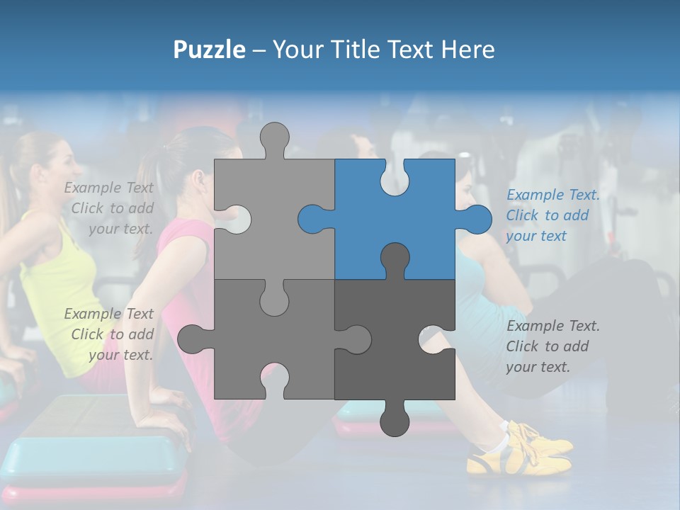 Smile Training Workout PowerPoint Template