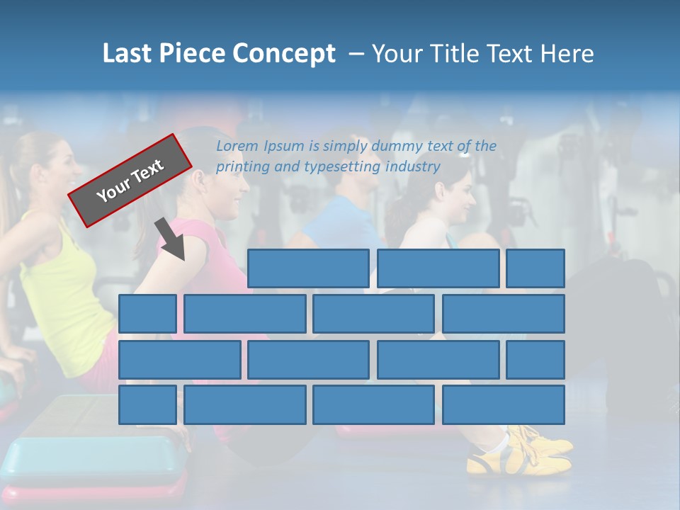Smile Training Workout PowerPoint Template