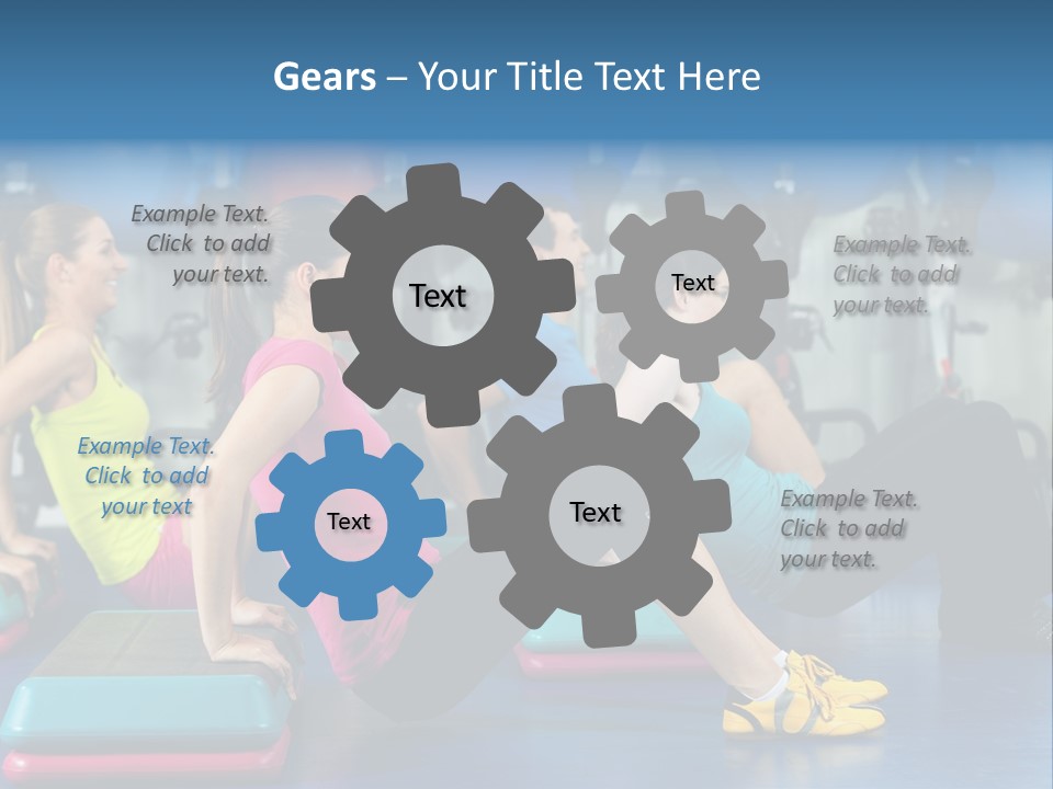 Smile Training Workout PowerPoint Template