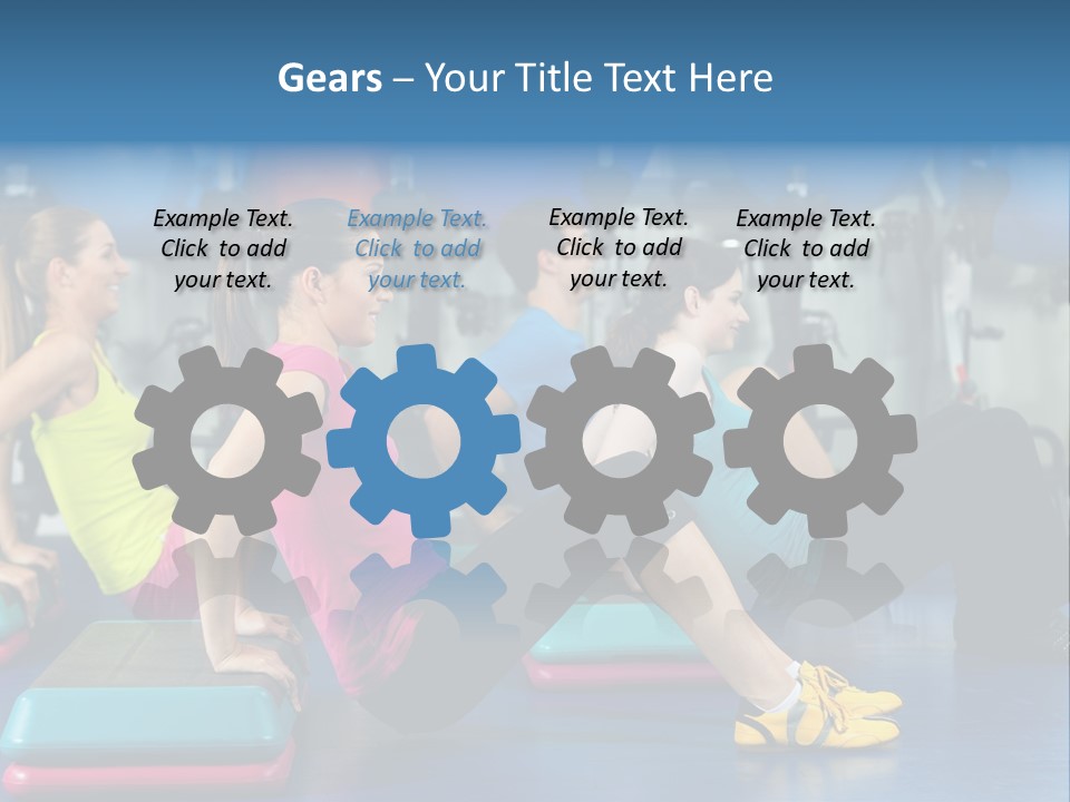 Smile Training Workout PowerPoint Template