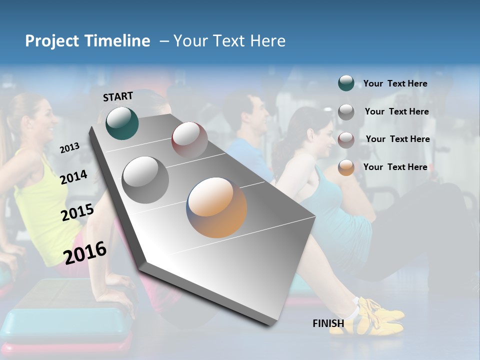 Smile Training Workout PowerPoint Template