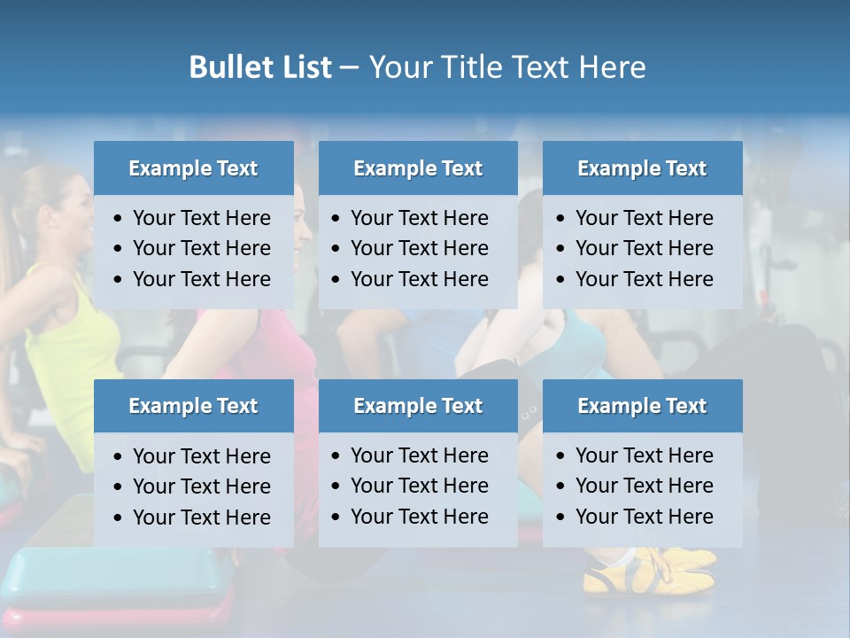 Smile Training Workout PowerPoint Template