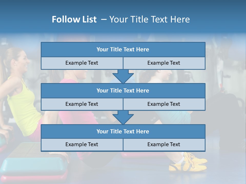 Smile Training Workout PowerPoint Template