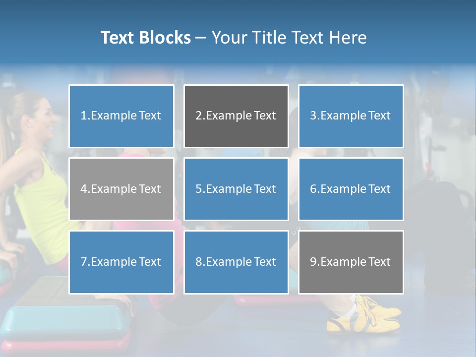 Smile Training Workout PowerPoint Template