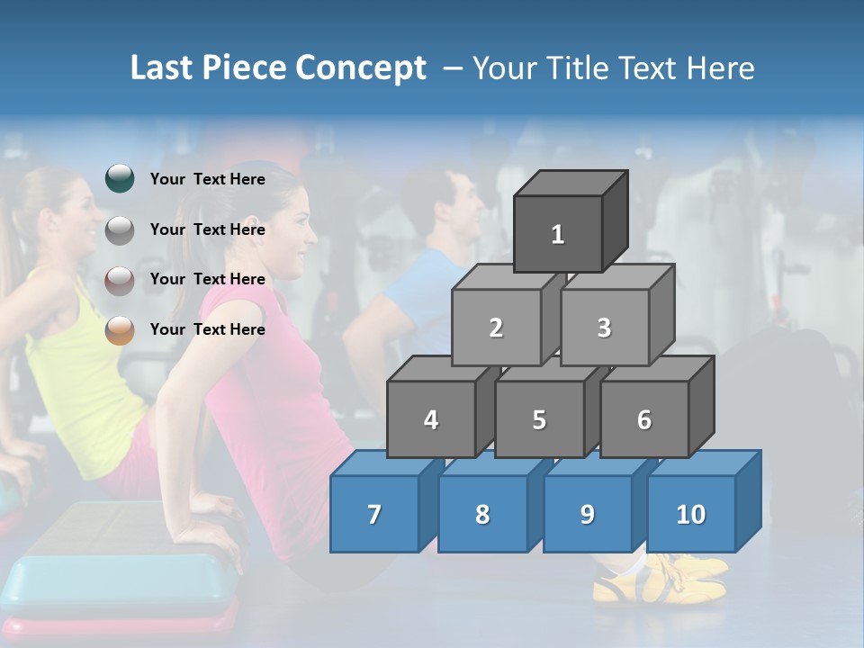 Smile Training Workout PowerPoint Template