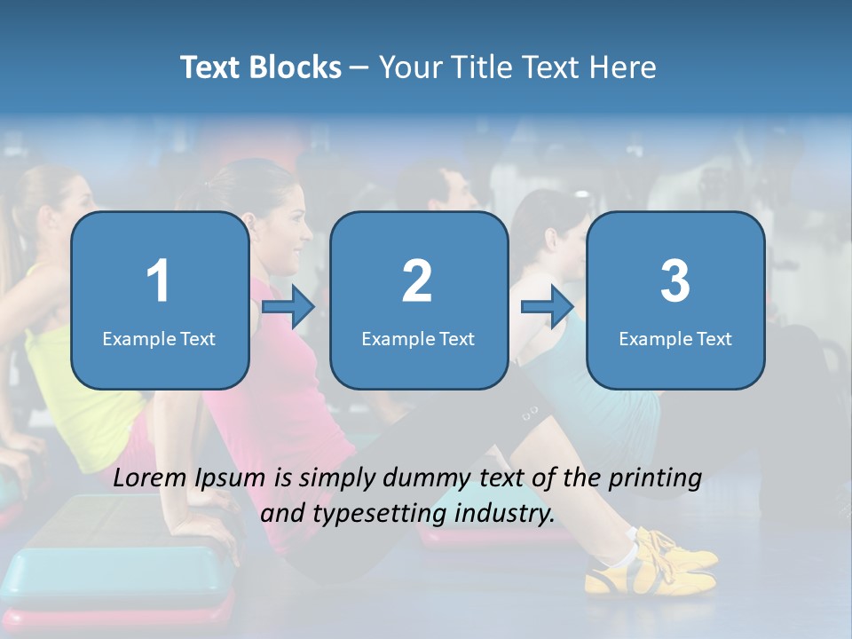 Smile Training Workout PowerPoint Template