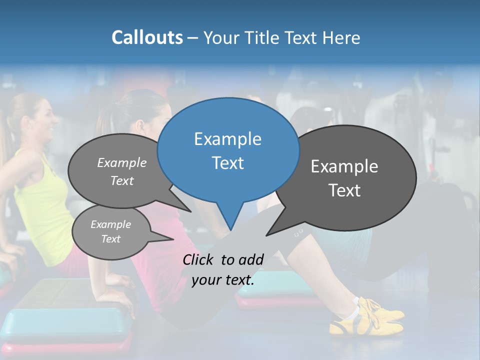 Smile Training Workout PowerPoint Template