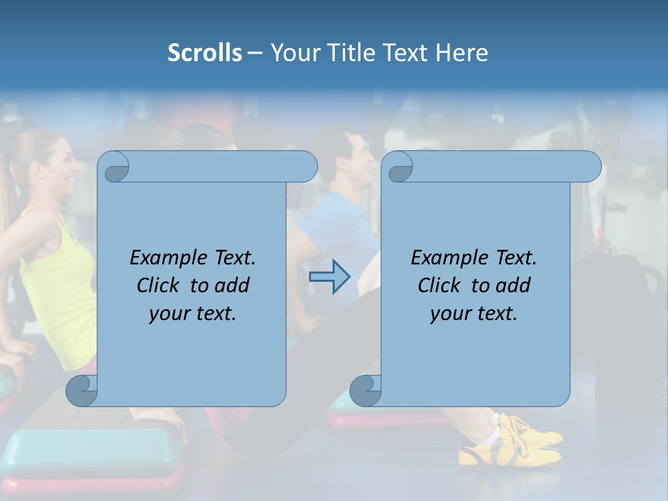 Smile Training Workout PowerPoint Template
