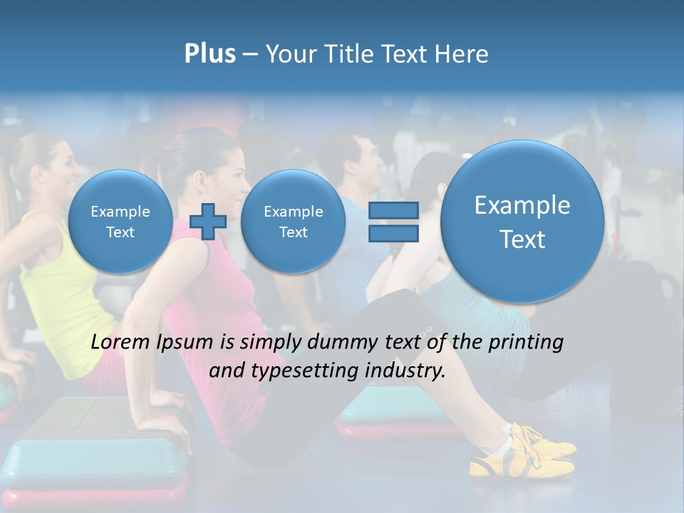 Smile Training Workout PowerPoint Template