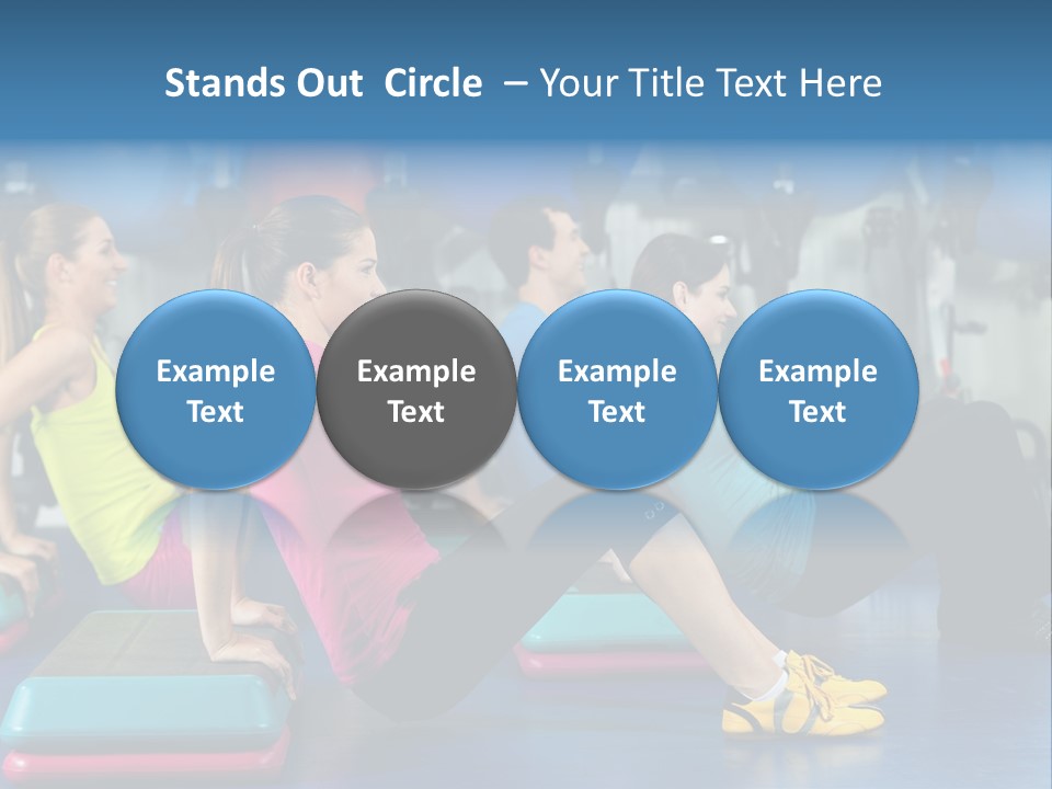 Smile Training Workout PowerPoint Template