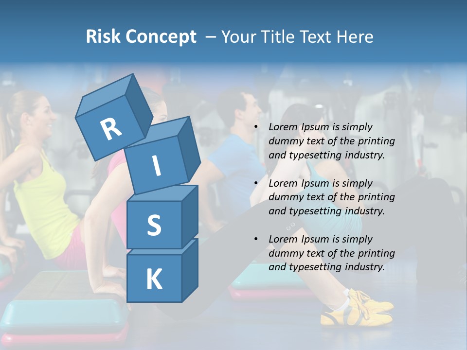 Smile Training Workout PowerPoint Template