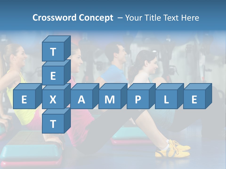 Smile Training Workout PowerPoint Template