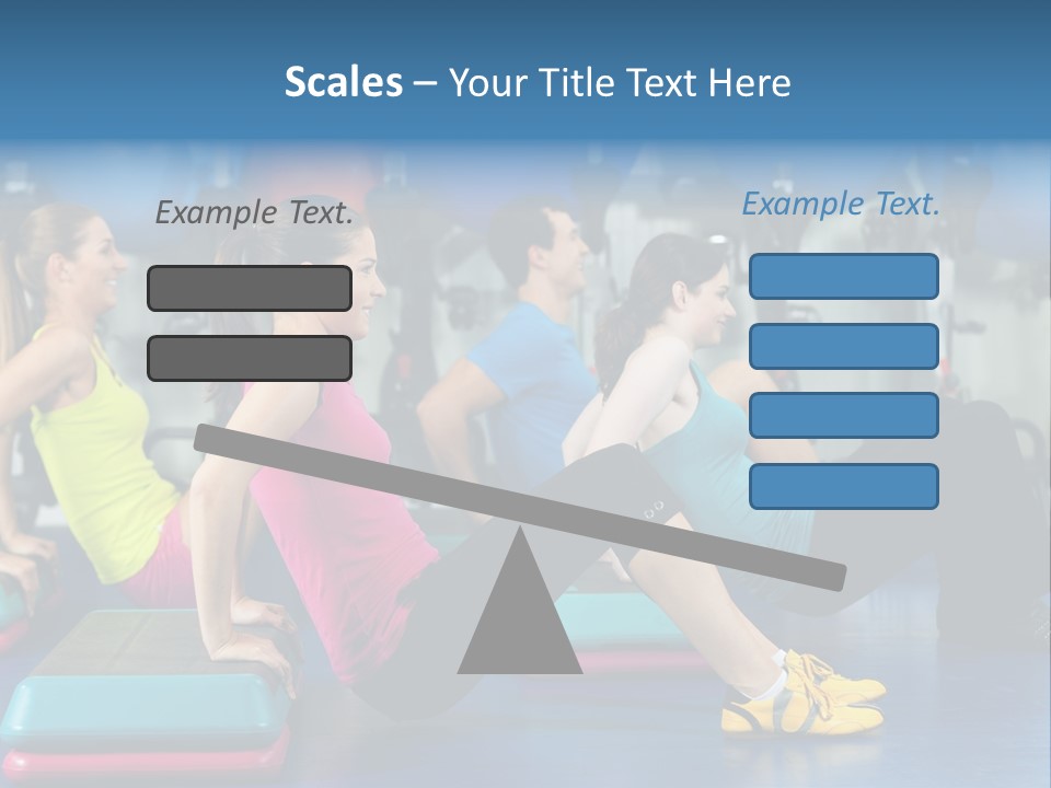 Smile Training Workout PowerPoint Template