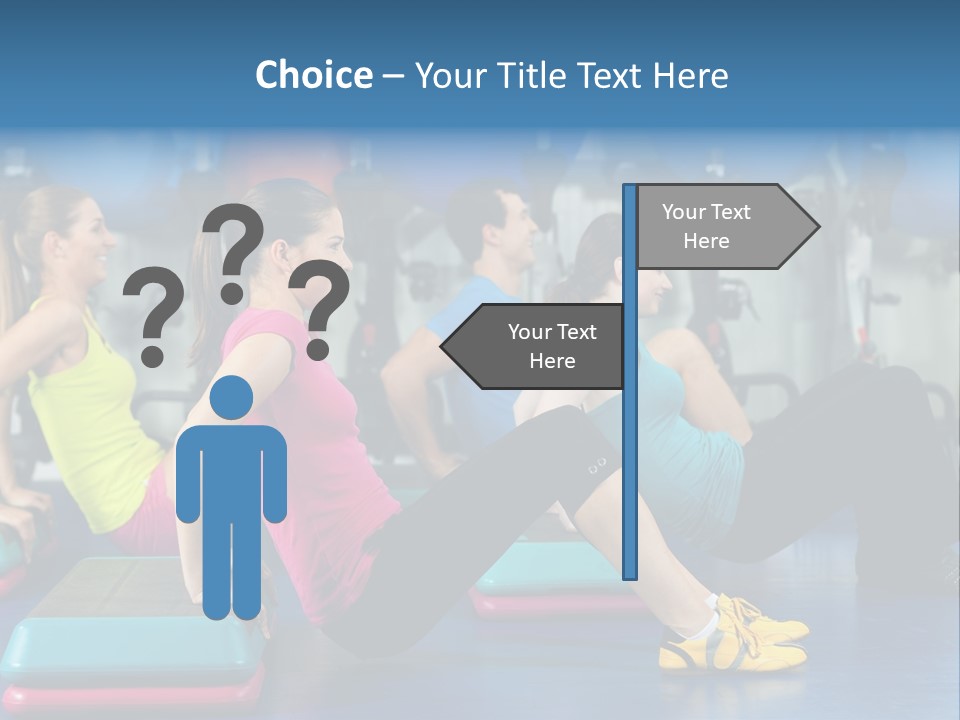 Smile Training Workout PowerPoint Template