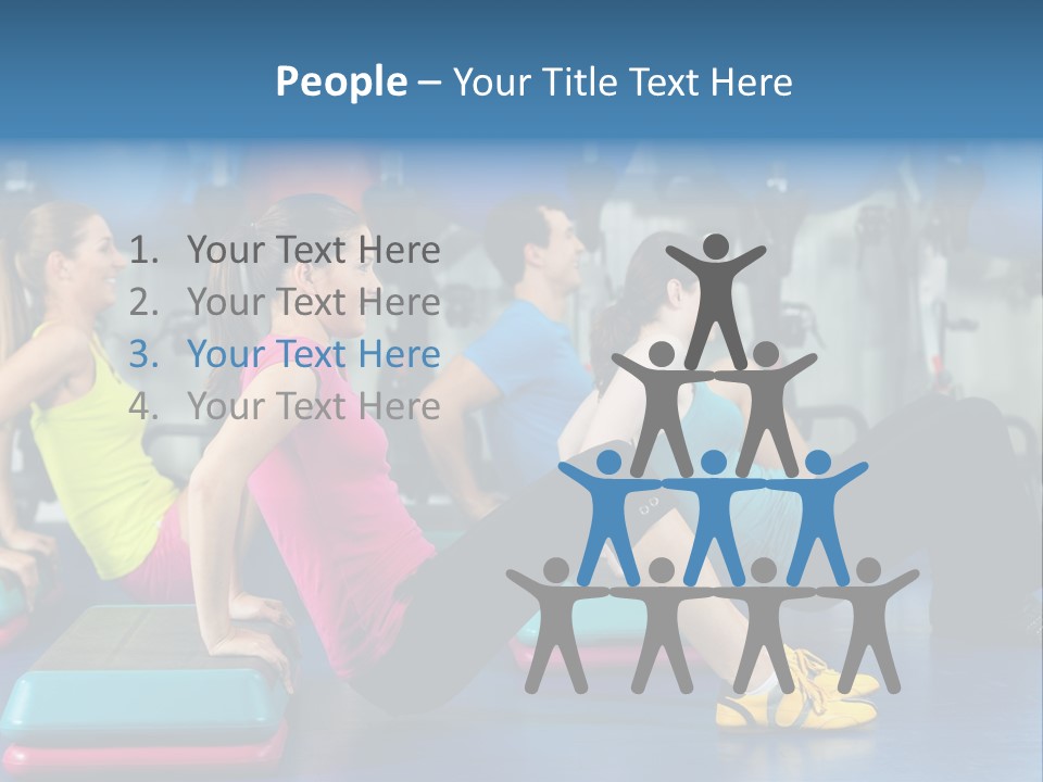 Smile Training Workout PowerPoint Template