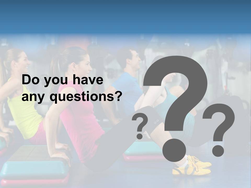 Smile Training Workout PowerPoint Template