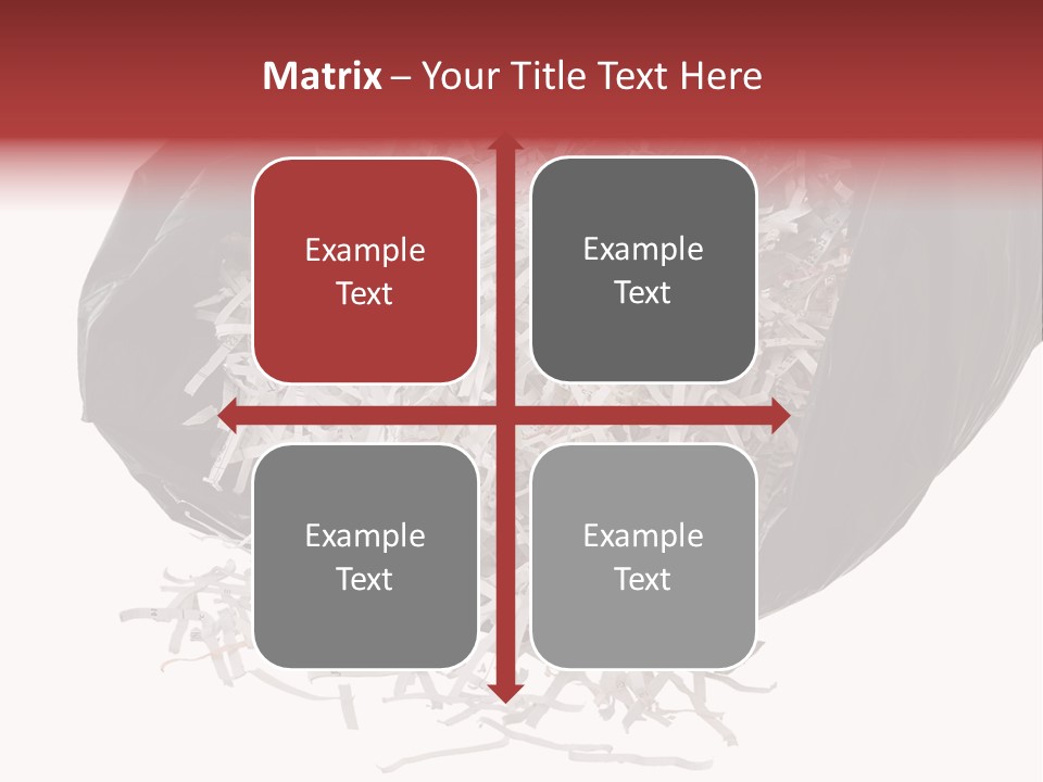 Garbage Rubbish Ecology PowerPoint Template