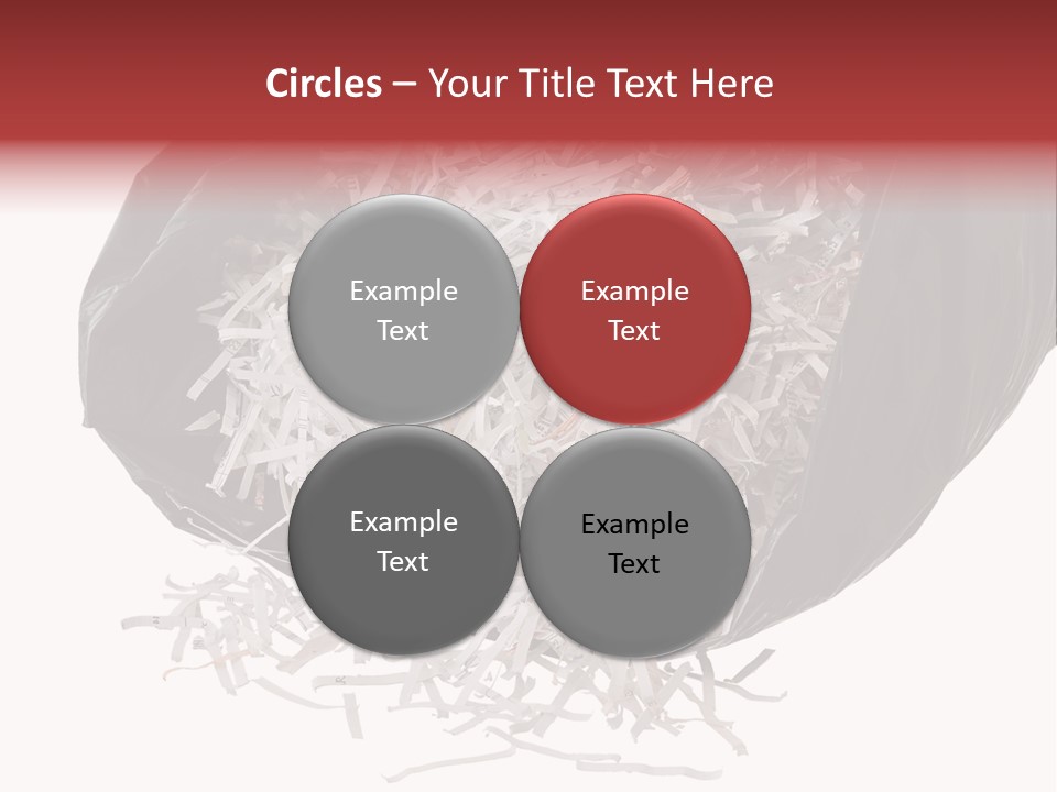 Garbage Rubbish Ecology PowerPoint Template