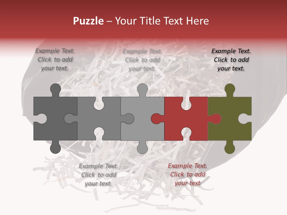 Garbage Rubbish Ecology PowerPoint Template