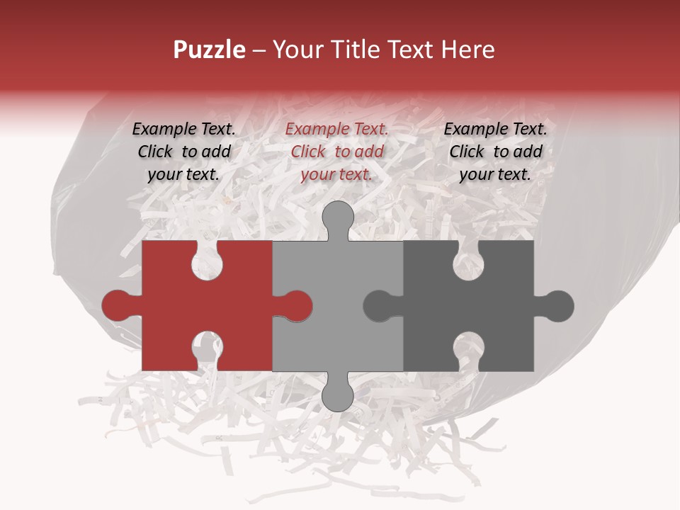 Garbage Rubbish Ecology PowerPoint Template