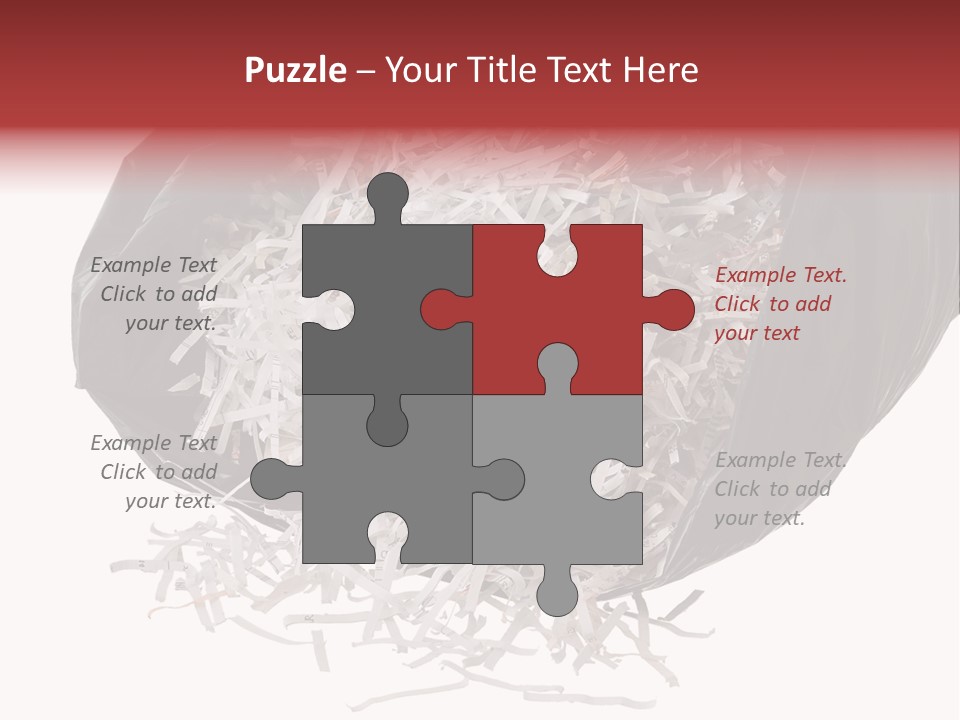 Garbage Rubbish Ecology PowerPoint Template