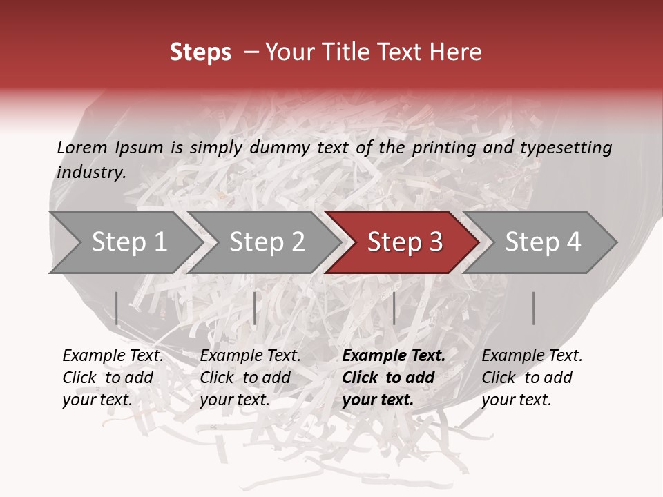 Garbage Rubbish Ecology PowerPoint Template
