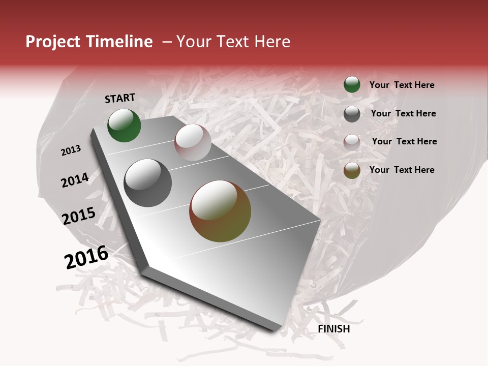 Garbage Rubbish Ecology PowerPoint Template