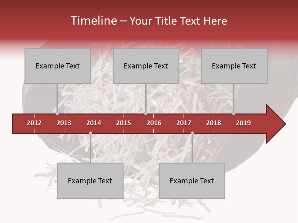 Garbage Rubbish Ecology PowerPoint Template