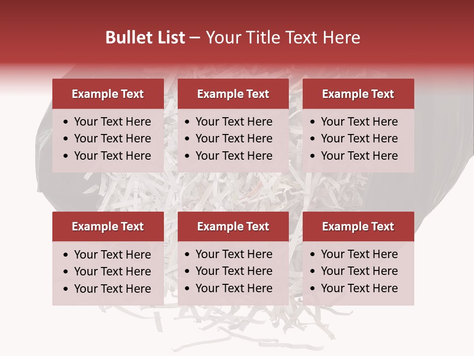 Garbage Rubbish Ecology PowerPoint Template