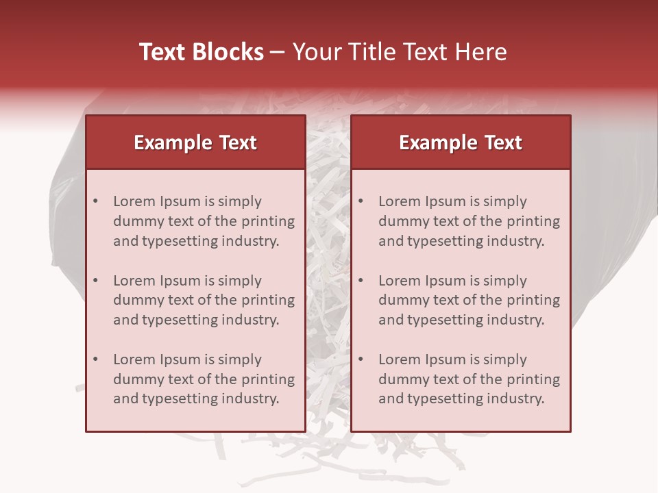 Garbage Rubbish Ecology PowerPoint Template