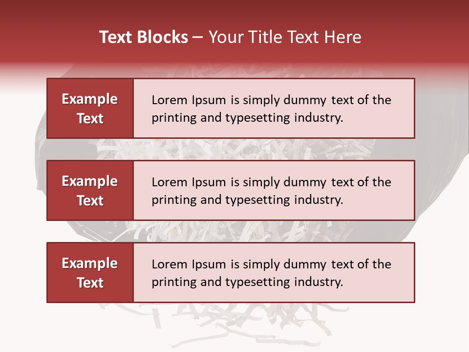 Garbage Rubbish Ecology PowerPoint Template