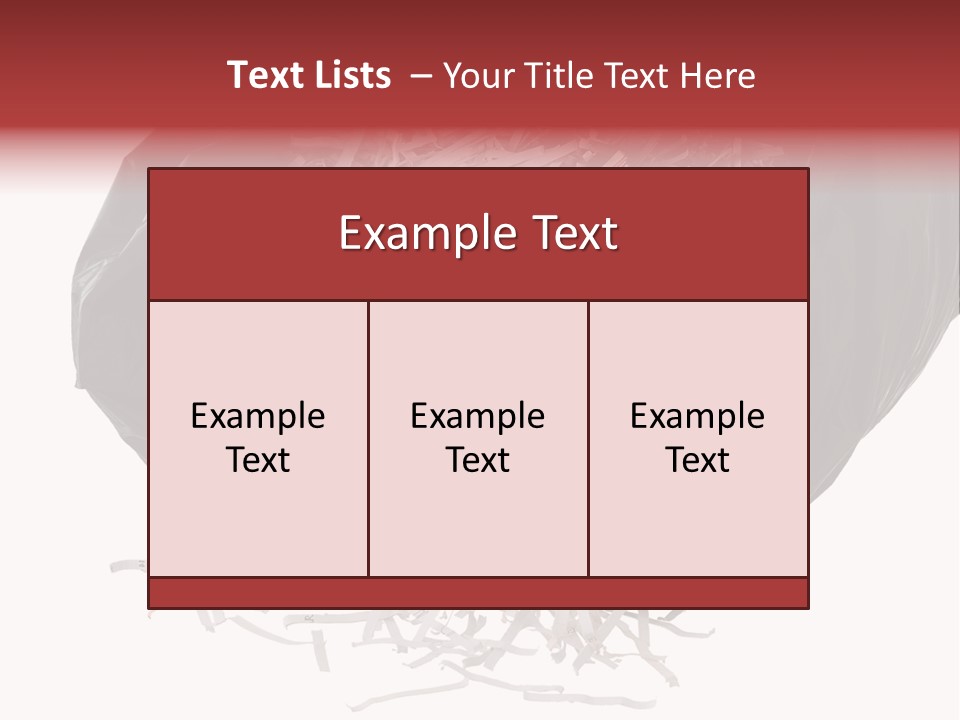 Garbage Rubbish Ecology PowerPoint Template